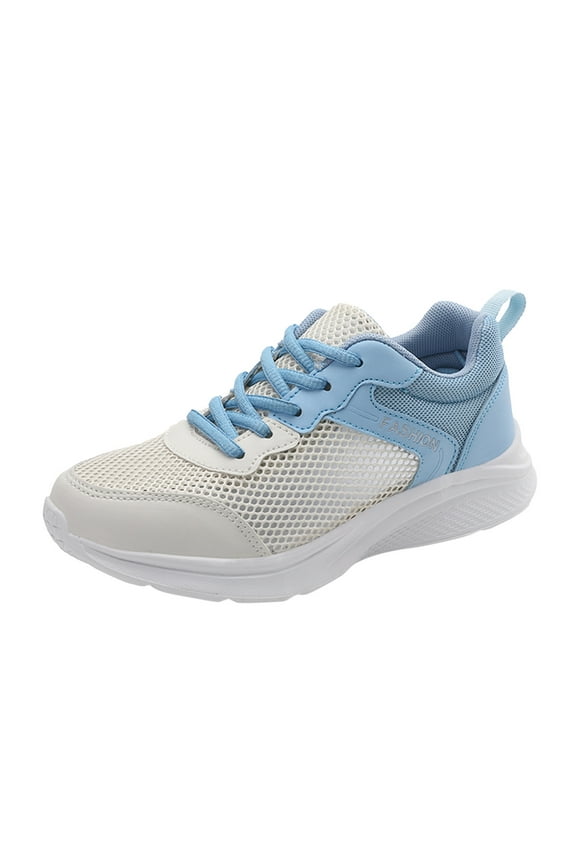 Volleyball Shoes Womens Canvas Shoes Casual Cute Sneakers Low Cut Lace up Fashion Comfortable for Walking,Light Blue