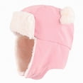 thumbnail image 1 of CAICJ98 Waterproof Toddler Winter Hat Baby Boy Winter Hat with Warm Fleece Kids Trapper Hat Girls Winter Hat Toddler Snow Hat 2-4 Years,Red, 1 of 9
