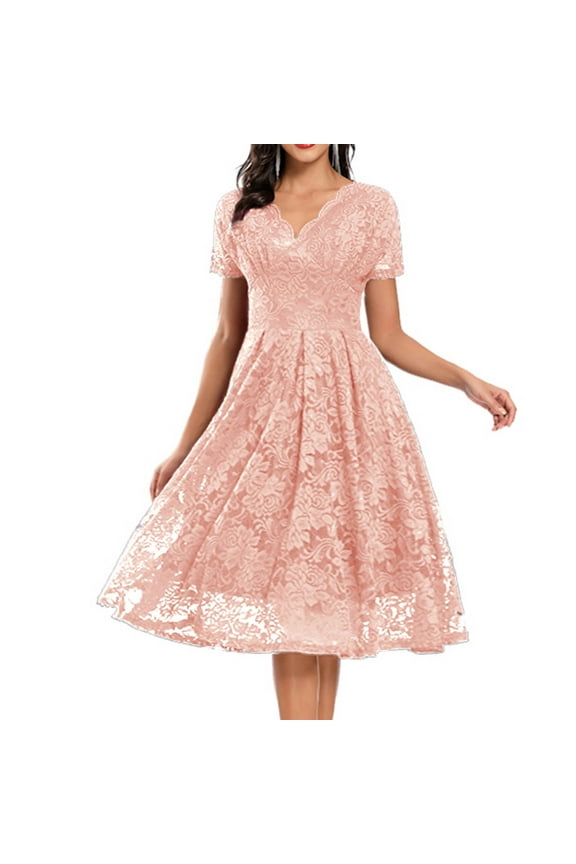 Wedding Guest Dress Women's One Shoulder Ruffled Split Evening Gown Long Formal Dress Pink,M