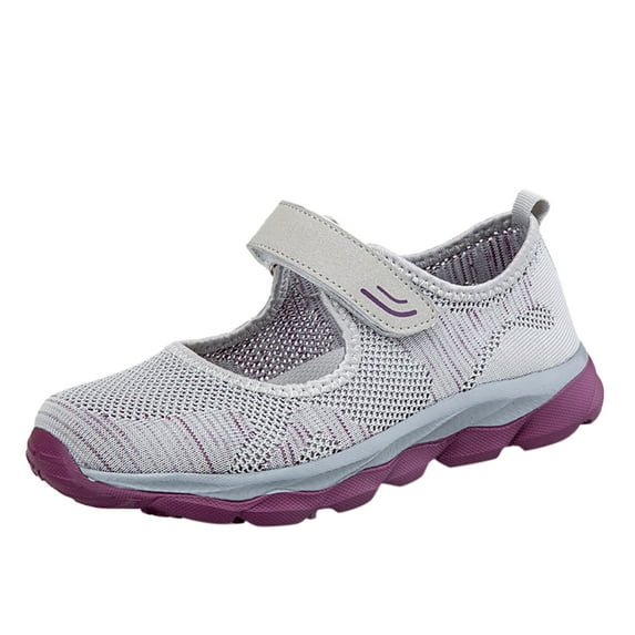CAICJ98 Women'S Fashion Sneakers Women's Sock Walking Shoes Comfortable Mesh Lightweight Slip On Sneakers,Grey