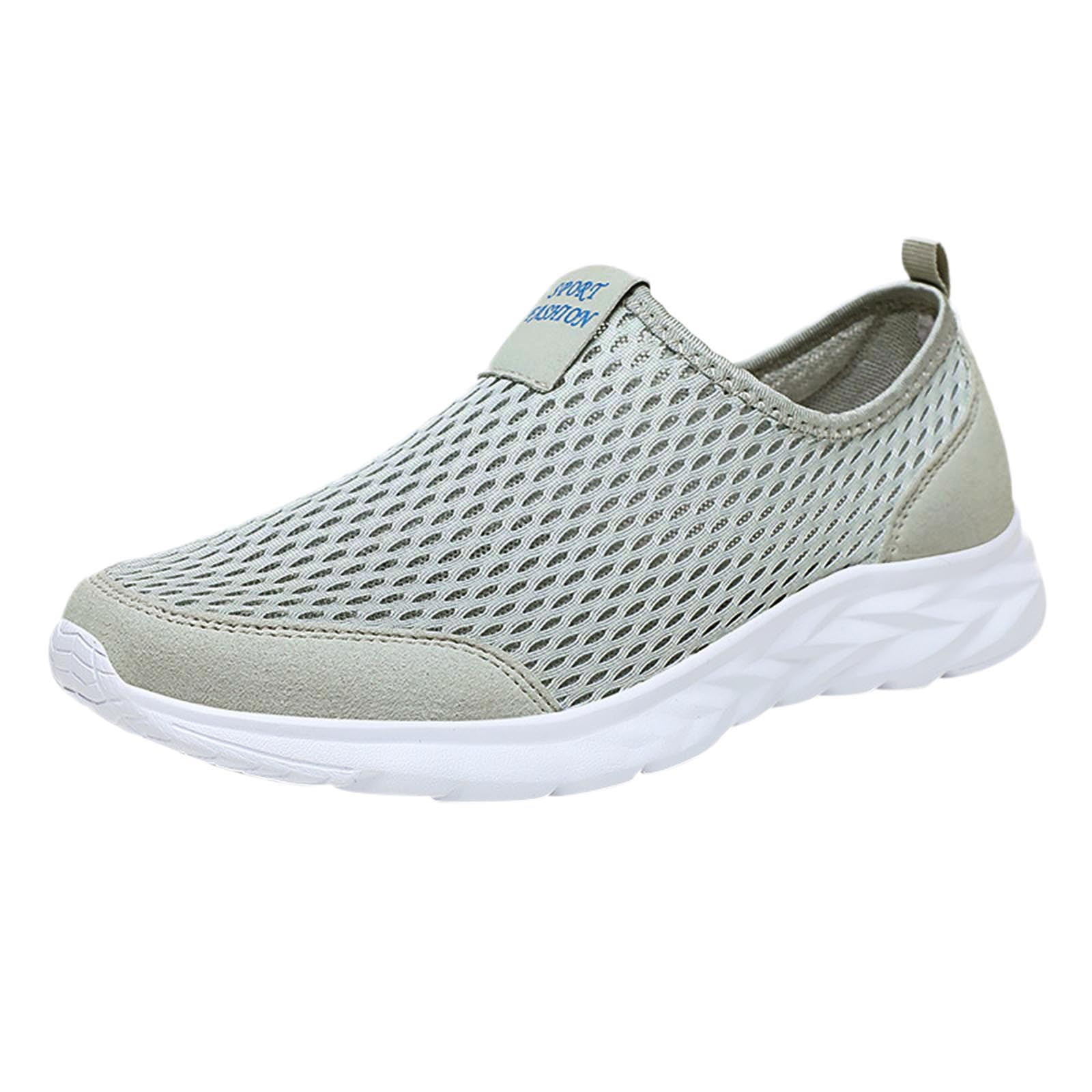 CAICJ98 Women Slip On Shoes Walking Lightweight Shoes Mesh Comfortable ...