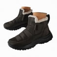 thumbnail image 1 of CAICJ98 Women Winter Boots Warm Lined Boots Waterproof Ankle Boots Outdoor Booties Comfortable Snow Boots Women (Coffee,Size 9), 1 of 9