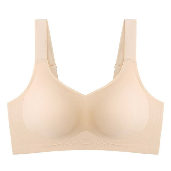 CAICJ98 Womens Bralettes Comfortable Bras No Underwire Seamless Everyday Bras Beige,3XL