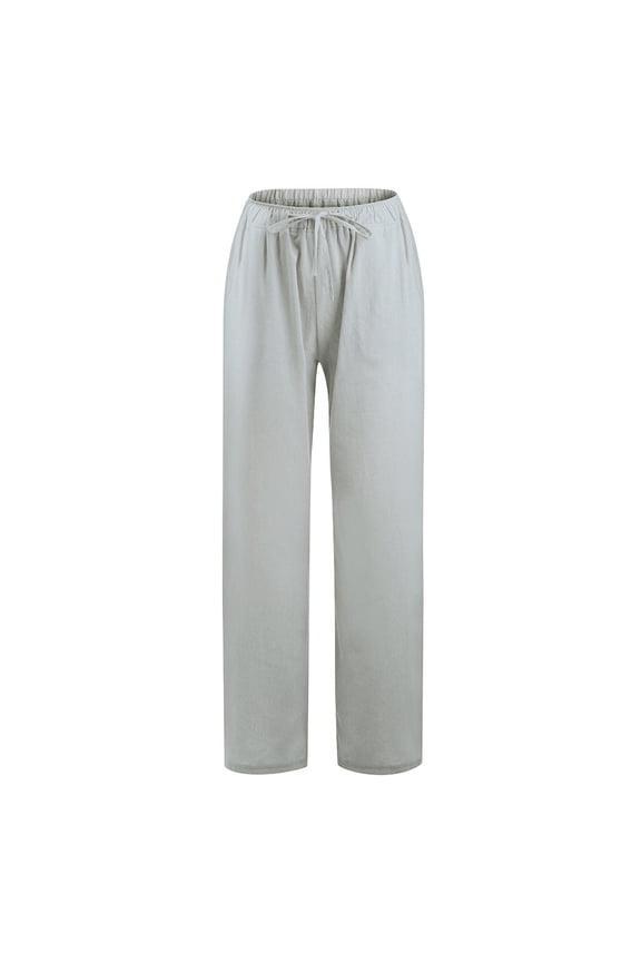 Womens Fall Fashion 2023 Women's Secret Figure High Waist Knit Pull-On Flared Pant Grey,S