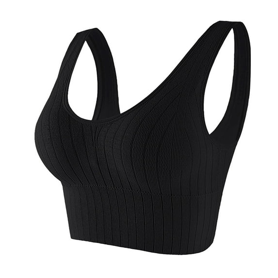 CAICJ98 Womens Lingerie High Impact Zip Front Sports Bra Mesh Racerback Workout High Support Sports Bras for Women L Black,One Size