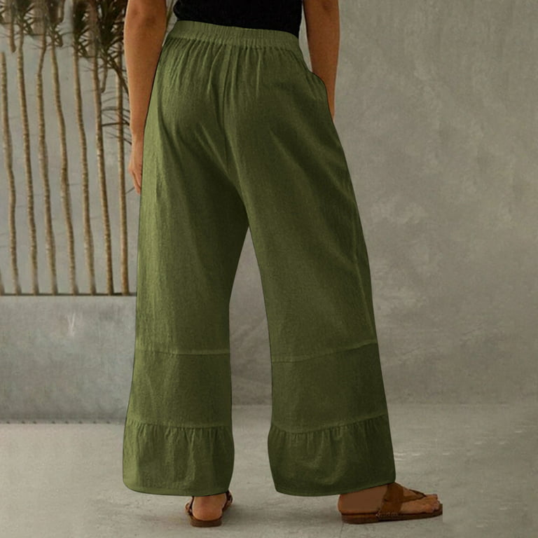 https://i5.walmartimages.com/seo/CAICJ98-Womens-Pants-Women-s-Casual-High-Waist-Fold-Pleated-Straight-Leg-Trousers-Work-Pants-with-Pocket-Army-Green-XL_32f9ceba-6373-4b2f-b6a7-9c442c095fb5.ff1e3fb571d4f09ccfe5eec3a2ed0920.jpeg?odnHeight=768&odnWidth=768&odnBg=FFFFFF