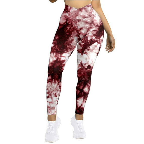 CAICJ98 Workout Leggings for Women Women's Casual High Waist Wide Leg Long Palazzo Bell Bottom Yoga Pants Seamless Yoga Pants Soft XL,