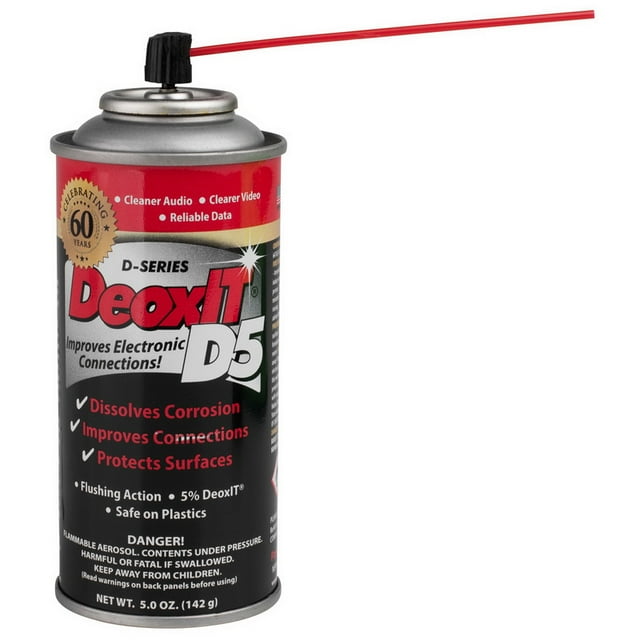 CAIG Laboratories 349-230 CAIG D5S-6-LMH DeoxIT Spray 5 oz. Original Can Limited Supply