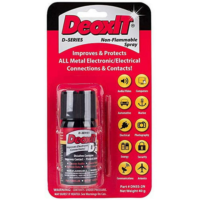 CAIG Laboratories DeoxIT DN5 Mini-Spray, Nonflammable 5% Solution 14 g