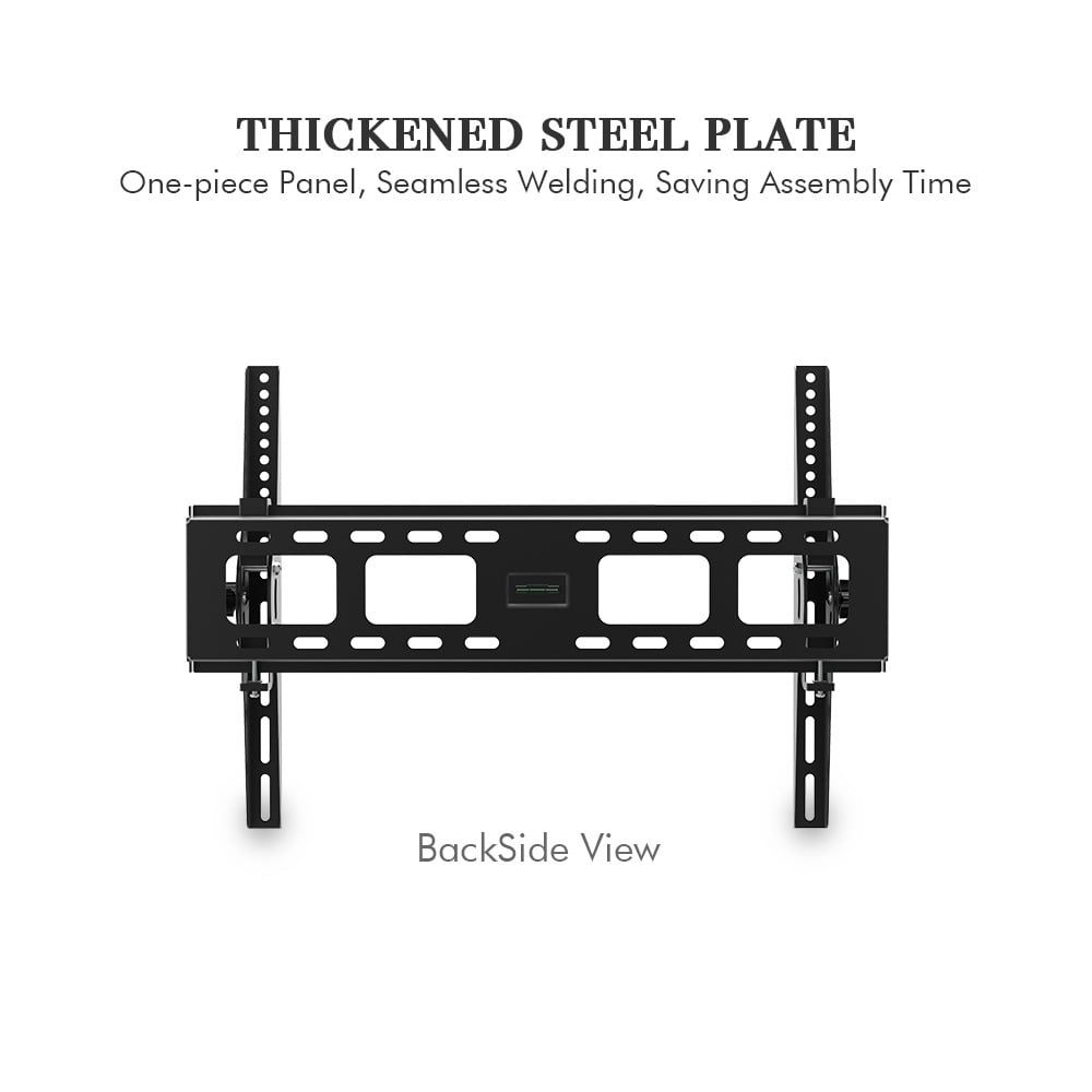 CAIHONG UL Listed TV Wall Mount, Tilting TV Mount Bracket for Most 32-70"Flat Screen/Curved TV Low Profile Wall Mount Saving Space Max VESA 600x400mm Hold up to 110 lbs