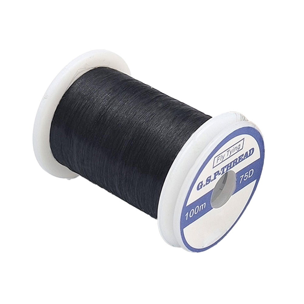 CAIJIEXI 100M High Strength Fly Tying Thread 75D Fly Fishing Fly Hook ...