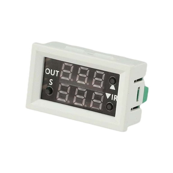 CAIJIEXI 12V Delay Timer Infinite Loop Delay Dual Digital Display Time Relay Module