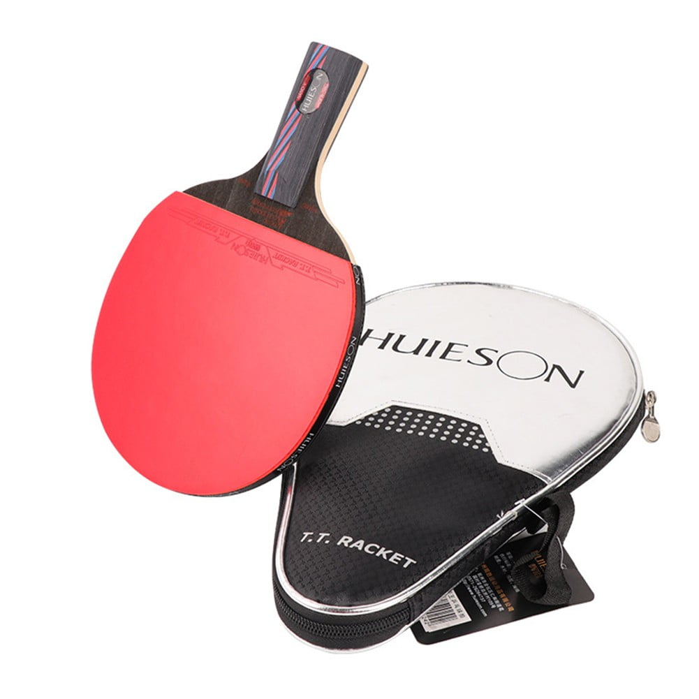 Tech Tennis Racket CAIJIEXI 1PC Table Tennis Racket Hybrid Wood 9.8 Nano Tech Carbon Fast ...