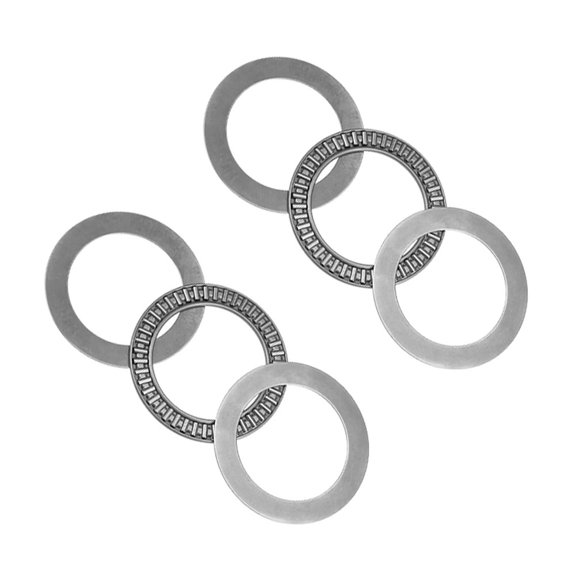 CAIJIEXI 2Pcs Axk5578 Thrust Needle Roller Bearings 55X78X3mm with As5578 Washers
