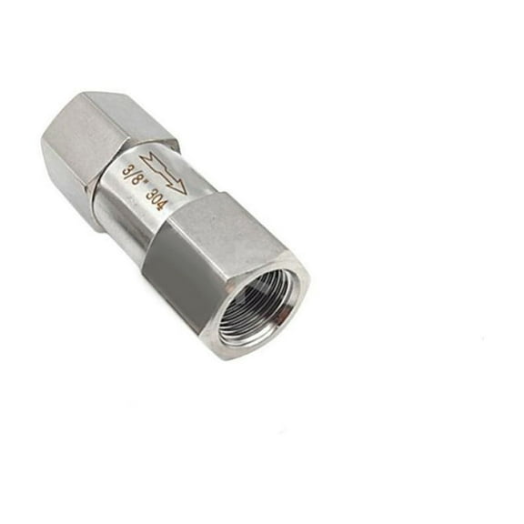 CAIJIEXI 304 Stainless Steel Npt Check Valve Backflow Prevention Non-Return Check Valve Npt3/8