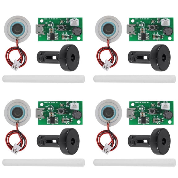 CAIJIEXI 4PCS USB Atomization Module for Humidifiers and Diffusers 5V Circuit Board