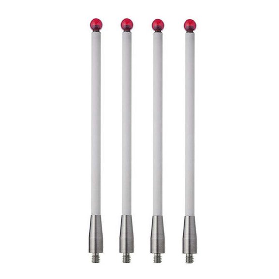 CAIJIEXI A50003712 CMM Touch Probe Ceramic Stem Probe Stylus 100mm Long Ru by Ball Head Ideal for Accurate Inspection
