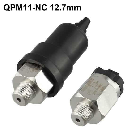 CAIJIEXI Adjustable Pressure Switch Qpm11-Nc/Qpm11-No 1/4Inch 1/8 Inch Male Thread Nozzle Qpm11-Nc 12.7mm