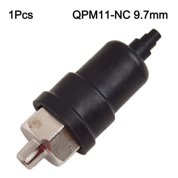 CAIJIEXI Adjustable Pressure Switch Qpm11-Nc/Qpm11-No 1/4Inch 1/8 Inch Male Thread Nozzle Qpm11-Nc 9.7mm