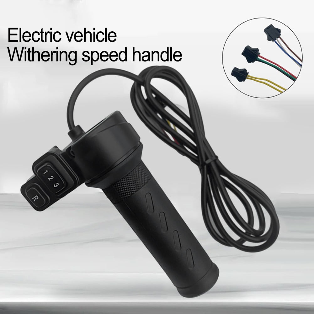 CAIJIEXI Electric Bike Speed Throttle 3 speed EBike Electric Bicycle Electric Scooter Speed Throttle 24V 36V 48V 72V E bike