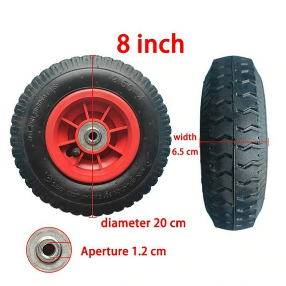 CAIJIEXI Electric Vehicle Tire for Baby Three-Wheeled Motorcycle Inflatable Tire Electric Car Tire Pneumatic Wheel Replacement