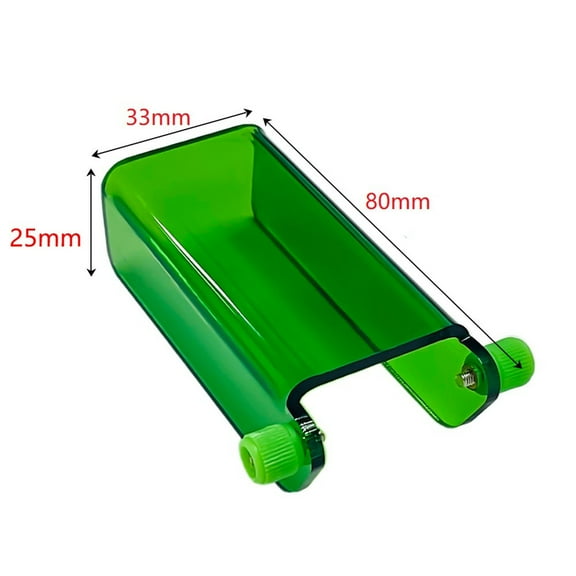 CAIJIEXI High Quality Laser-Module Eye Protective Cover 33mm 40mm 48mm Protect Shell for Engraver Protective Eyes Engraving Cutting Tools 33mm Green