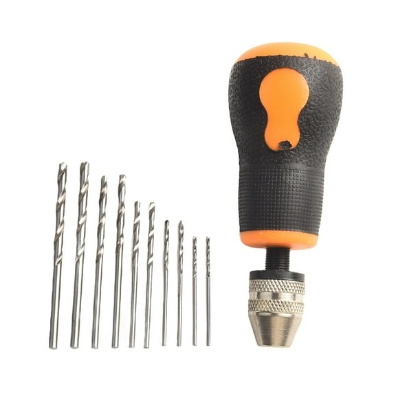 CAIJIEXI Mini Tiny Micro Drill Bits Set 0.5-3.2mm Hand DIY Model Craft Tool Bit