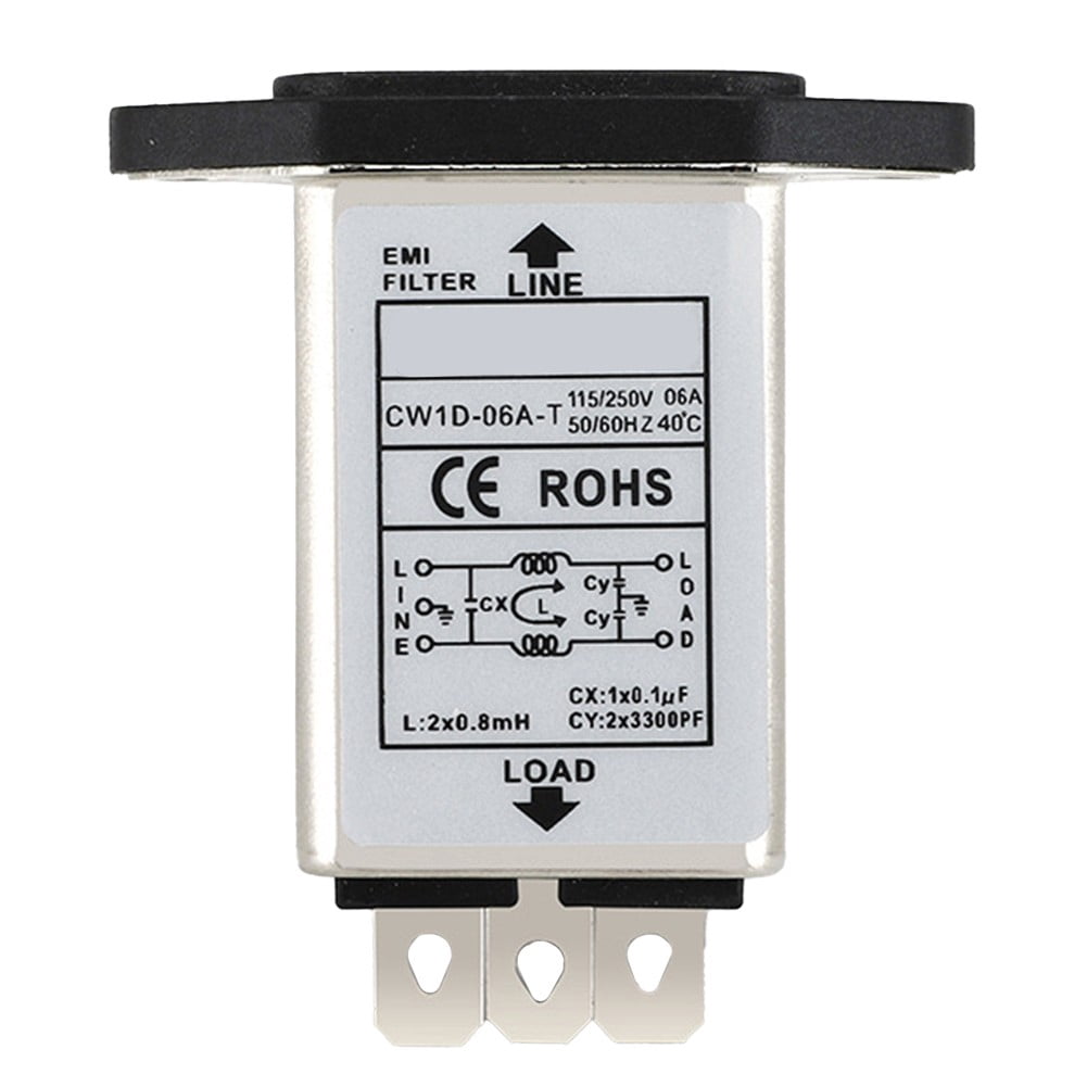CAIJIEXI Rfi Outlet Filter Ac Cw1D-T Type Suppressor Power Line Noise ...