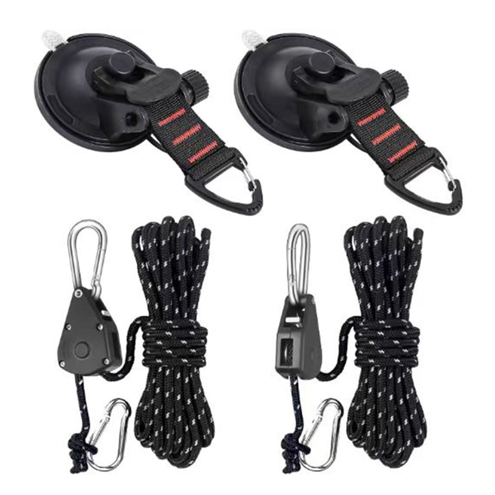 CAIJIEXI Secure Attachment with Suction Cups Hooks Perfect for Car ...