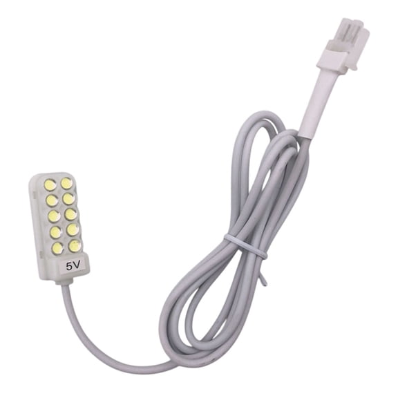 CAIJIEXI Sewing Machine Accessories Led Work Light Desk Lamp 0.3W 5V 10 Leds