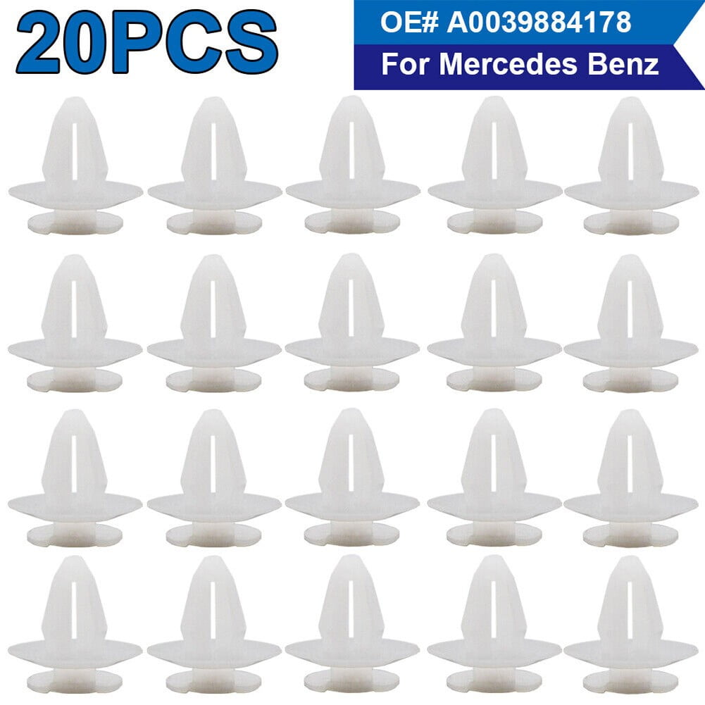 CAIJIEXI Trim Retainer Door Panel Clips Car Accessories Auto Fastener Clip A0039884178 Fastener Fixing Trim Interior Nylon
