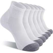 CAILDANL 6 Pack Men's Ankle Socks with Cushion Athletic Running Socks