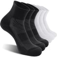 thumbnail image 1 of CAILDANL 6 Pack Men's Ankle Socks with Cushion, Sport Athletic Running Socks, 1 of 6