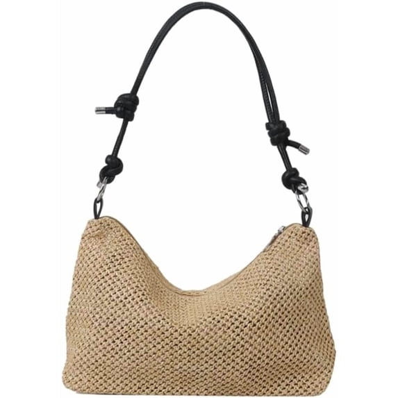 CAILDANL Beach Tote Bags for Women, Summer Slouchy Hobo Shoulder Crossbody Bag Womens Boho Purses and Handbags