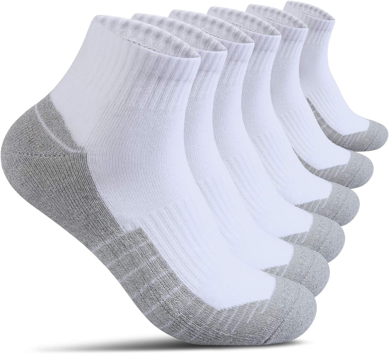 CAILDANL Begrily Cotton Socks for Men Low Cut, Max Cushion Thick ...