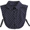 thumbnail image 1 of CAILDANL Detachable White Collar Shirt,Dickey Half Blouse False Collar for Lady Girls, 1 of 3