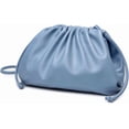 thumbnail image 1 of CAILDANL Dressy Pleated Vegan Leather Clutch Purse Super Soft Cloud Dumpling Clutch Bag for Women PU Evening Purse Handbag, 1 of 8