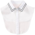 thumbnail image 1 of CAILDANL Fake Collar Detachable Blouse Collar Half Shirts Faux False Collar for Women & Girls Favors, 1 of 8