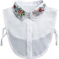 thumbnail image 1 of CAILDANL Fake Collar Detachable Blouse Collar Half Shirts Faux False Collar for Women & Girls Favors, 1 of 9