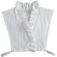 thumbnail image 1 of CAILDANL Fake Collar Detachable Dickey Collar Blouse Half Shirts Lace False Collars for Women Girls, 1 of 6