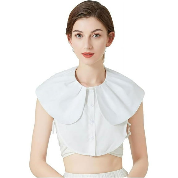 CAILDANL Fake Collar Detachable Faux Collar Half Shirt Women Blouse False Collar Dickey