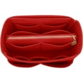 thumbnail image 1 of CAILDANL Felt Purse Bag Organizer Insert with zipper Bag Tote Shaper Fit Speedy Neverful PM MM, 1 of 7