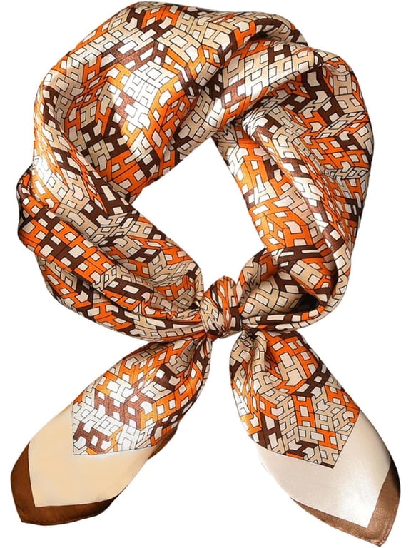 Hair Bandanas Scarf For Women Lightweight Fashion Neck Silk Satin Head Scarves For Sleeping Handbags Scarf