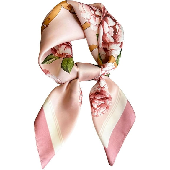 CAILDANL Hair Bandanas Scarf For Women Lightweight Fashion Neck Silk Satin Head Scarves For Sleeping Handbags Scarf