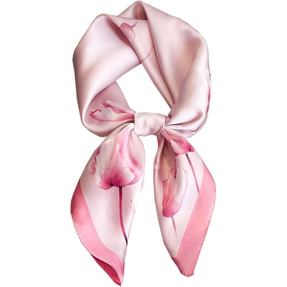 CAILDANL Hair Bandanas Scarf For Women Lightweight Fashion Neck Silk Satin Head Scarves For Sleeping Handbags Scarf