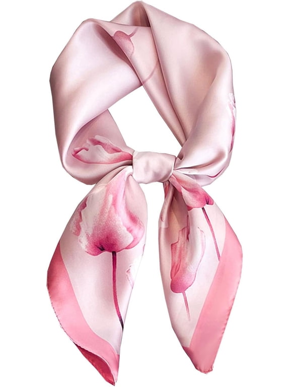 Hair Bandanas Scarf For Women Lightweight Fashion Neck Silk Satin Head Scarves For Sleeping Handbags Scarf