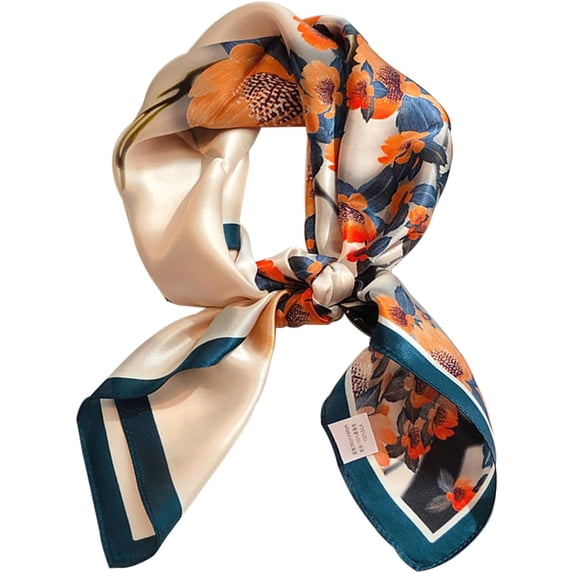 CAILDANL Hair Bandanas Scarf For Women Lightweight Fashion Neck Silk Satin Head Scarves For Sleeping Handbags Scarf