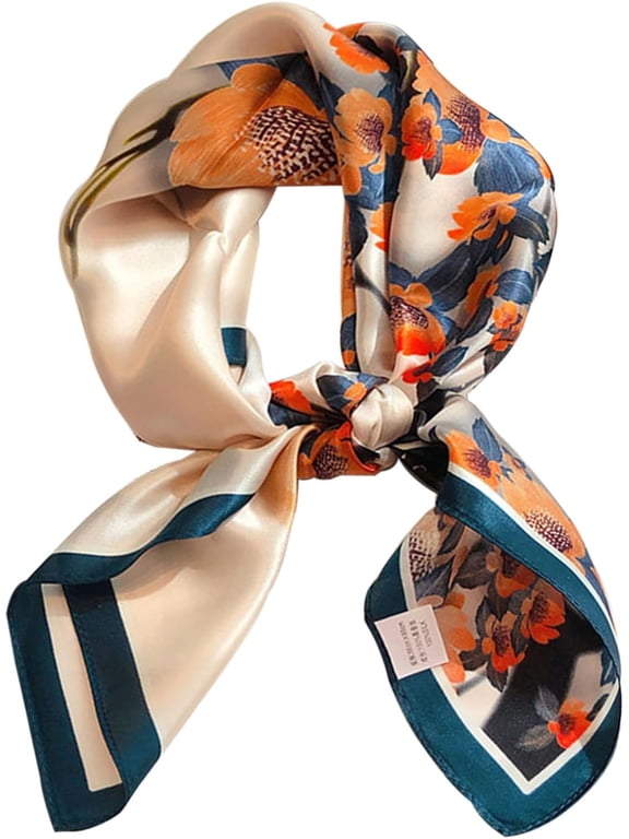 Hair Bandanas Scarf For Women Lightweight Fashion Neck Silk Satin Head Scarves For Sleeping Handbags Scarf
