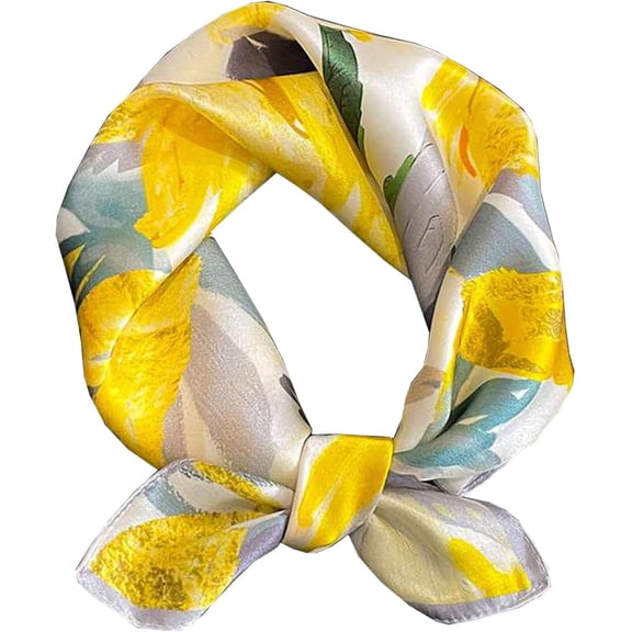 CAILDANL Hair Bandanas Scarf For Women Lightweight Fashion Neck Silk Satin Head Scarves For Sleeping Handbags Scarf