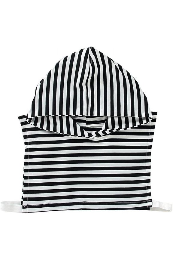 Hooded Fake Collar Half Shirt Detachable Collar Blouse with Hat False Collar Hoodie for Women Girls